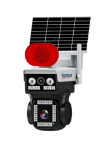 4G SOLAR 2 LENS – 1 PTZ 10X ZOOM 6 MP AOV Kamera RP22J4G